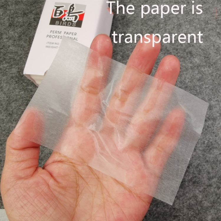 Papier de permanente ultra-fin pour la coiffure, outils de coiffage, petit, grand