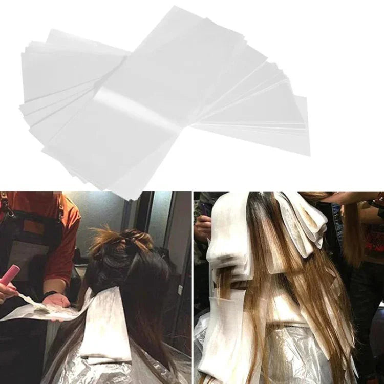 3 lots de papier d'isolation pour teinture capillaire Outils de coiffure