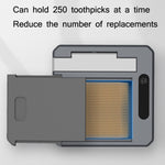 EXPED SMART Distributeur Automatique de Cure-dents Intelligent par Induction, Boîte à Cure-dents Électrique pour Maison et Restaurant, Version à Piles, Version Rechargeable USB