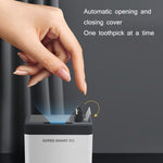 EXPED SMART Distributeur Automatique de Cure-dents Intelligent par Induction, Boîte à Cure-dents Électrique pour Maison et Restaurant, Version à Piles, Version Rechargeable USB