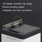 EXPED SMART Distributeur Automatique de Cure-dents Intelligent par Induction, Boîte à Cure-dents Électrique pour Maison et Restaurant, Version à Piles, Version Rechargeable USB