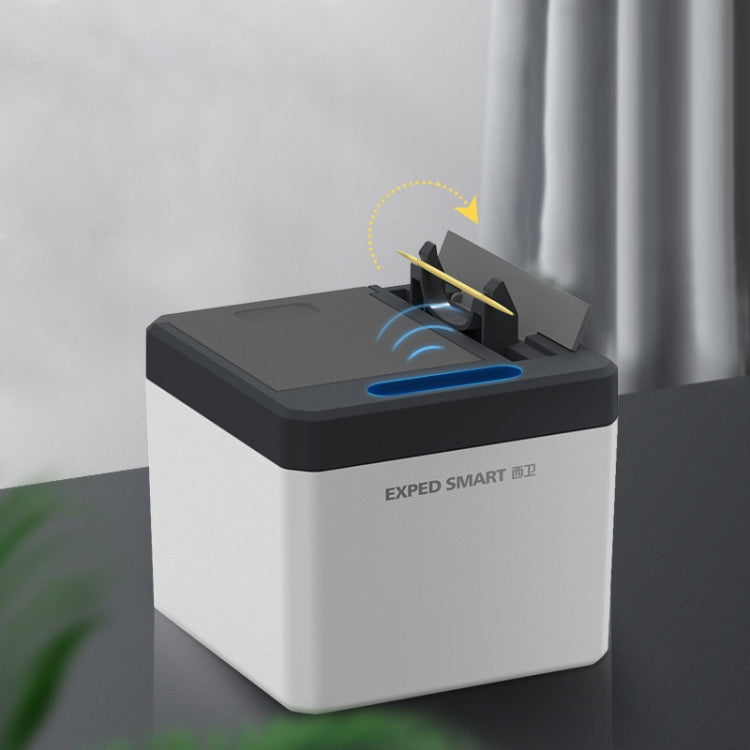 EXPED SMART Distributeur Automatique de Cure-dents Intelligent par Induction, Boîte à Cure-dents Électrique pour Maison et Restaurant, Version à Piles, Version Rechargeable USB