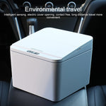 EXPED SMART Corbeille à déchets de voiture intelligente à induction, 4L version batterie (Blanc), 4L version rechargeable (Blanc), 4L version batterie (Gris), 4L version rechargeable (Gris), 6L version batterie (Blanc), 6L version rechargeable (Blanc)