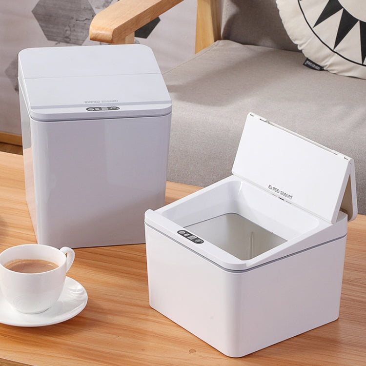 EXPED SMART Corbeille à déchets de voiture intelligente à induction, 4L version batterie (Blanc), 4L version rechargeable (Blanc), 4L version batterie (Gris), 4L version rechargeable (Gris), 6L version batterie (Blanc), 6L version rechargeable (Blanc)