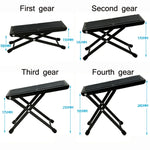 Pédales de guitare folk/classique, 4 vitesses, pliables