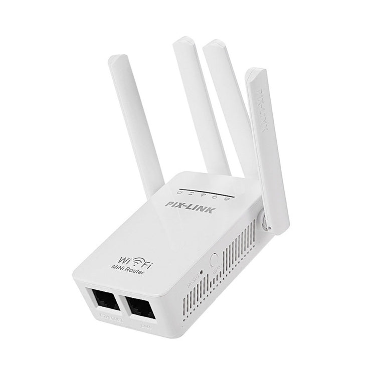 PIX-LINK LV-WR09 Répéteur Extenseur de Portée WiFi 300Mbps Mini Routeur, Prise US, Prise EU, Prise UK, Prise AU