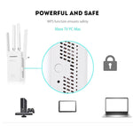 PIX-LINK LV-WR09 Répéteur Extenseur de Portée WiFi 300Mbps Mini Routeur, Prise US, Prise EU, Prise UK, Prise AU