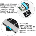 Lecteur de carte mémoire TF Micro SD Mini 480Mbps pour téléphone mobile, ordinateur, haut-parleur de voiture