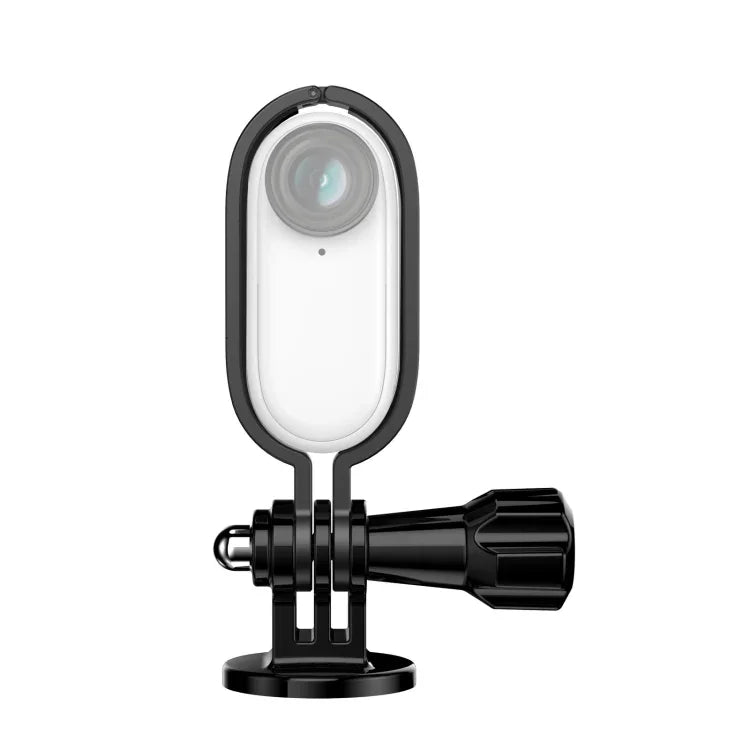 Sunnylife IST-Q9439 pour support de montage stabilisateur Insta360 GO, adaptateur de cadre de caméra, clip de sac à dos, trépied