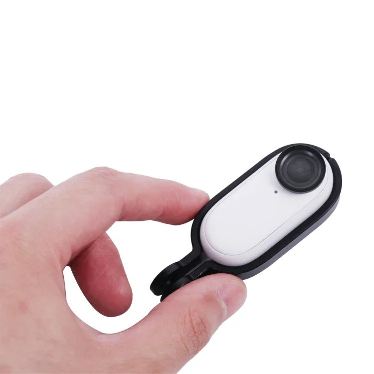 Sunnylife IST-Q9439 pour support de montage stabilisateur Insta360 GO, adaptateur de cadre de caméra, clip de sac à dos, trépied