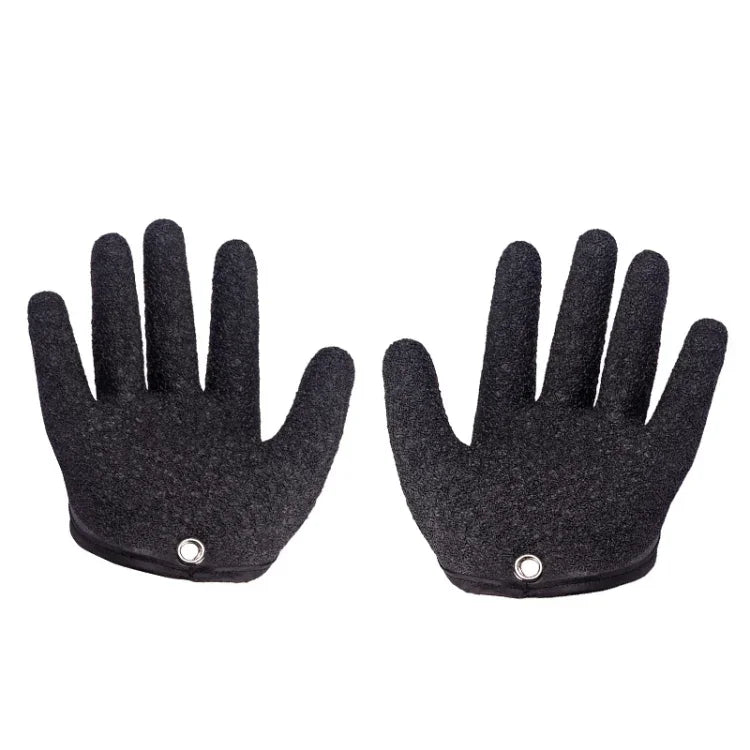 1 paire de gants de pêche en latex antidérapants résistants aux coups de couteau et imperméables, Spécification :, Gauche+Droite, Gauche+Droite+Boucles Magnétiques