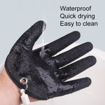 1 paire de gants de pêche en latex antidérapants résistants aux coups de couteau et imperméables, Spécification :, Gauche+Droite, Gauche+Droite+Boucles Magnétiques