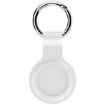 2 coques de protection antichoc et anti-rayures en silicone avec crochet pour AirTag 2e génération / AirTag 1re génération