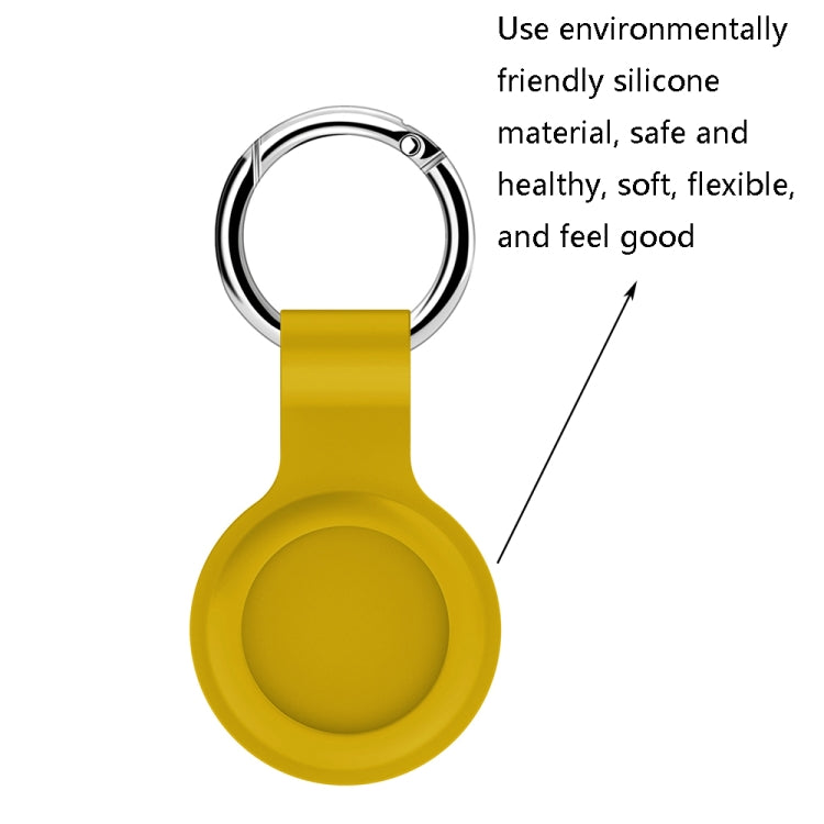 2 coques de protection antichoc et anti-rayures en silicone avec crochet pour AirTag 2e génération / AirTag 1re génération