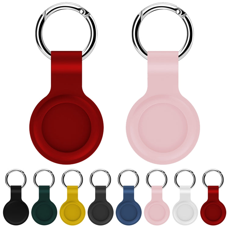 2 coques de protection antichoc et anti-rayures en silicone avec crochet pour AirTag 2e génération / AirTag 1re génération