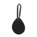 2 coques de protection en silicone antichoc et anti-rayures en forme de goutte avec mousqueton pour AirTag 2e génération / AirTag 1re génération