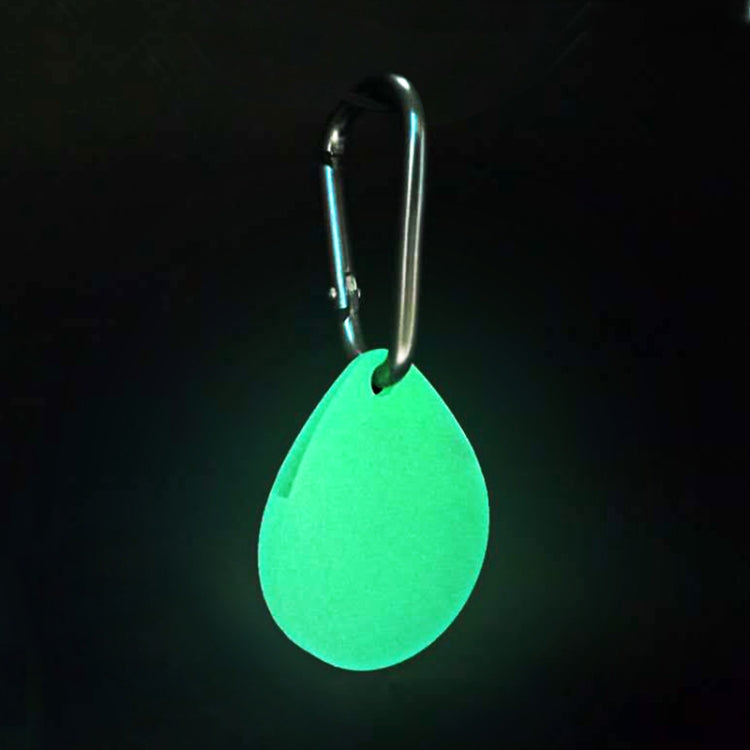 2 coques de protection en silicone antichoc et anti-rayures en forme de goutte avec mousqueton pour AirTag 2e génération / AirTag 1re génération