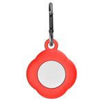 3 Étuis de protection en silicone anti-perte pour AirTag 2e génération / AirTag 1re génération avec mousqueton