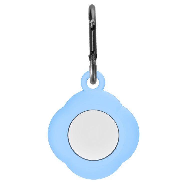3 Étuis de protection en silicone anti-perte pour AirTag 2e génération / AirTag 1re génération avec mousqueton