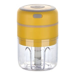 ZM-14 Household Mini Wireless Electric Garlic Masher, White 100ml, Green 100ml, Pink 100ml, High Cup White 250ml, High Cup Green 250ml, High Cup Pink 250ml, White Glass 300ml, Green Glass 300ml, Pink Glass 300ml, White High Cup 250ml + Small Cup 100ml ...
