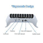Clavier sans fil Bluetooth JYS-P5121 avec poignée, fonction chat vocal, clavier externe compatible PS5, JYS-P5121