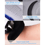 WEST BIKING YP0211216 Gants de vélo absorption des chocs écran tactile doigt complet, M, L, XL, XXL