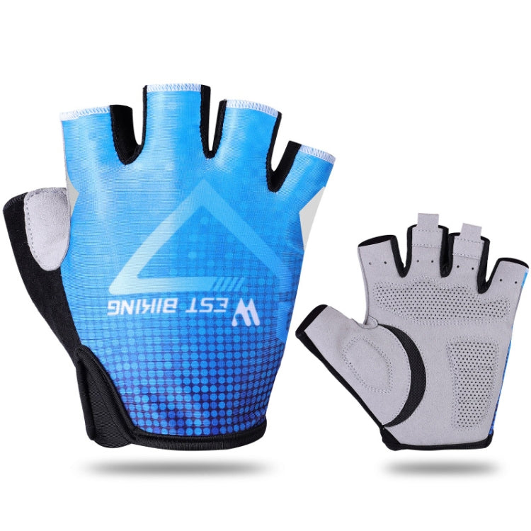 WEST BIKING YP0211215 Gants de vélo d'été demi-doigts respirants pour le cyclisme en extérieur, M, L, XL, XXL