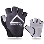 WEST BIKING YP0211215 Gants de vélo d'été demi-doigts respirants pour le cyclisme en extérieur, M, L, XL, XXL