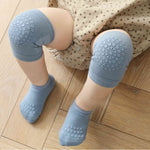 Genouillères d'été pour enfants, chaussettes de sol antidérapantes pour bébés, protection sportive pour la rampe, S 0-1 an, M 1-3 ans