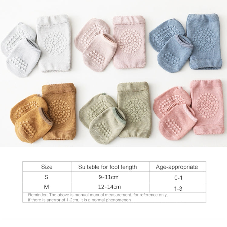 Genouillères d'été pour enfants, chaussettes de sol antidérapantes pour bébés, protection sportive pour la rampe, S 0-1 an, M 1-3 ans