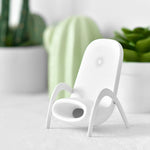 Chargeur sans fil Magnaphon WC001 pour iPhone et autres téléphones Android, blanc, noir
