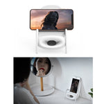 Chargeur sans fil Magnaphon WC001 pour iPhone et autres téléphones Android, blanc, noir