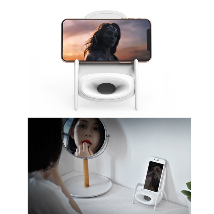 Chargeur sans fil Magnaphon WC001 pour iPhone et autres téléphones Android, blanc, noir