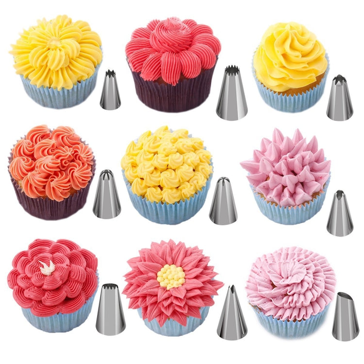 Ensemble de 220 douilles de décoration pour plateau tournant à gâteau, outils de cuisson, moule à fondant, 220 pièces/ensemble