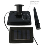 Guirlande lumineuse solaire d'extérieur à LED IP44, pour cour, 6 en 1, 8 en 1