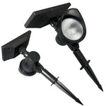 Projecteur solaire domestique Lampe de pelouse de villa de jardin solaire, lumière blanche, lumière chaude, lumière colorée