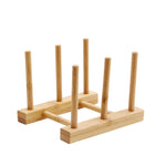 Égouttoir de cuisine multifonctionnel en bambou pour bols, assiettes et vaisselle, étagère de rangement pour vaisselle, Couche (spécification) : 2 grilles, 2 grilles, 4 grilles, 7 grilles, 8 grilles