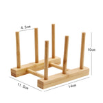 Égouttoir de cuisine multifonctionnel en bambou pour bols, assiettes et vaisselle, étagère de rangement pour vaisselle, Couche (spécification) : 2 grilles, 2 grilles, 4 grilles, 7 grilles, 8 grilles