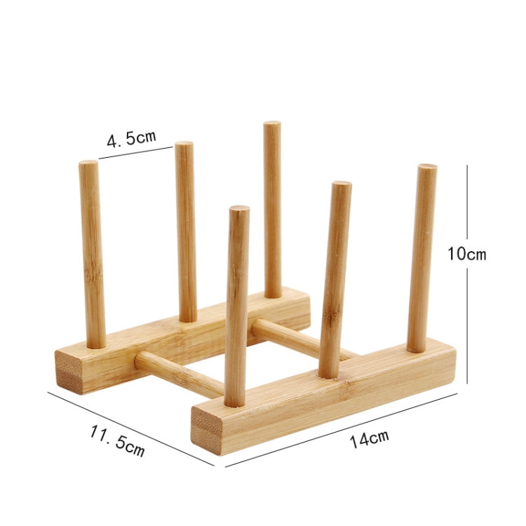 Égouttoir de cuisine multifonctionnel en bambou pour bols, assiettes et vaisselle, étagère de rangement pour vaisselle, Couche (spécification) : 2 grilles, 2 grilles, 4 grilles, 7 grilles, 8 grilles