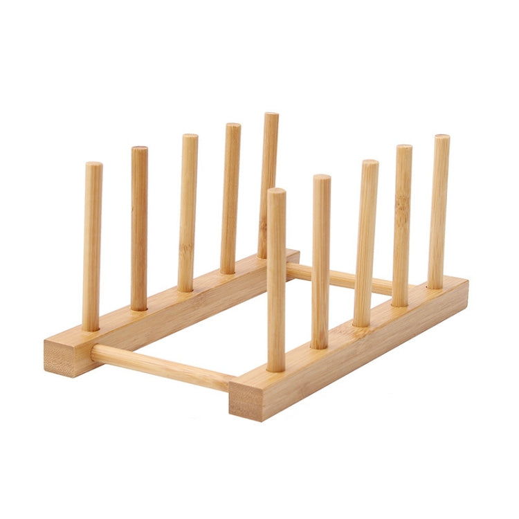 Égouttoir de cuisine multifonctionnel en bambou pour bols, assiettes et vaisselle, étagère de rangement pour vaisselle, Couche (spécification) : 2 grilles, 2 grilles, 4 grilles, 7 grilles, 8 grilles