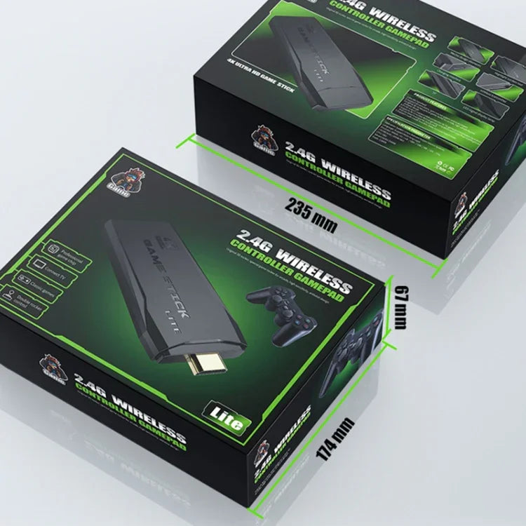 Console de jeux sans fil Y3 Lite Doubles HD, 32 Go et 3 000 jeux, 64 Go et 10 000 jeux
