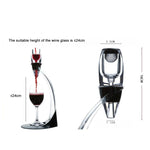 Ensemble de décanteur rapide pour vin rouge, filtre de décanteur et verseur, ensemble de décanteur