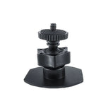Support de caméra à nacelle mini, support de bureau pour téléphone portable, support de voiture pour enregistreur, fixation double, connecteur à vis 1/4 pour GoPro, aimant pour téléphones