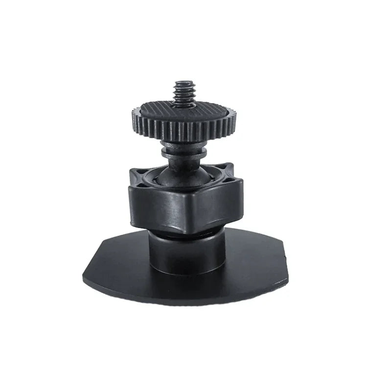 Support de caméra à nacelle mini, support de bureau pour téléphone portable, support de voiture pour enregistreur, fixation double, connecteur à vis 1/4 pour GoPro, aimant pour téléphones