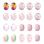 63 en 1 Bande dessinée DIY Bijoux Faits à la Main Enfants Main Chaîne Bracelet, 63 en 1(Rose)