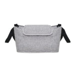 Sac de Rangement Suspendu pour Poussette Sac de Poussette Multifonctionnel Grande Capacité, Gris Lin, Noir Lin, Rose Lin, Violet Lin, Vert Lin, Bleu Lin
