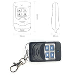 2 pièces télécommande universelle étanche pour volet roulant électrique, télécommande porte de garage, Ordinaire