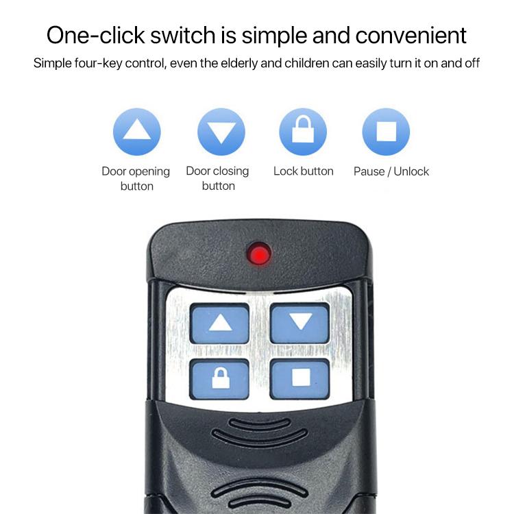 2 pièces télécommande universelle étanche pour volet roulant électrique, télécommande porte de garage, Ordinaire