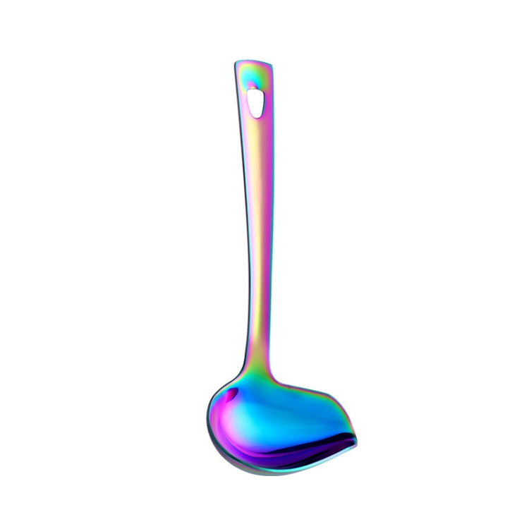 Cuillère à huile en acier inoxydable 304 Cuillère à soupe épaissie Cuillère à sauce, Cuillère à soupe (argent), Cuillère à soupe (multicolore magique), Cuillère à soupe (doré), Cuillère à soupe (or rose), Cuillère à soupe (rouge magique)