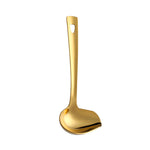 Cuillère à huile en acier inoxydable 304 Cuillère à soupe épaissie Cuillère à sauce, Cuillère à soupe (argent), Cuillère à soupe (multicolore magique), Cuillère à soupe (doré), Cuillère à soupe (or rose), Cuillère à soupe (rouge magique)